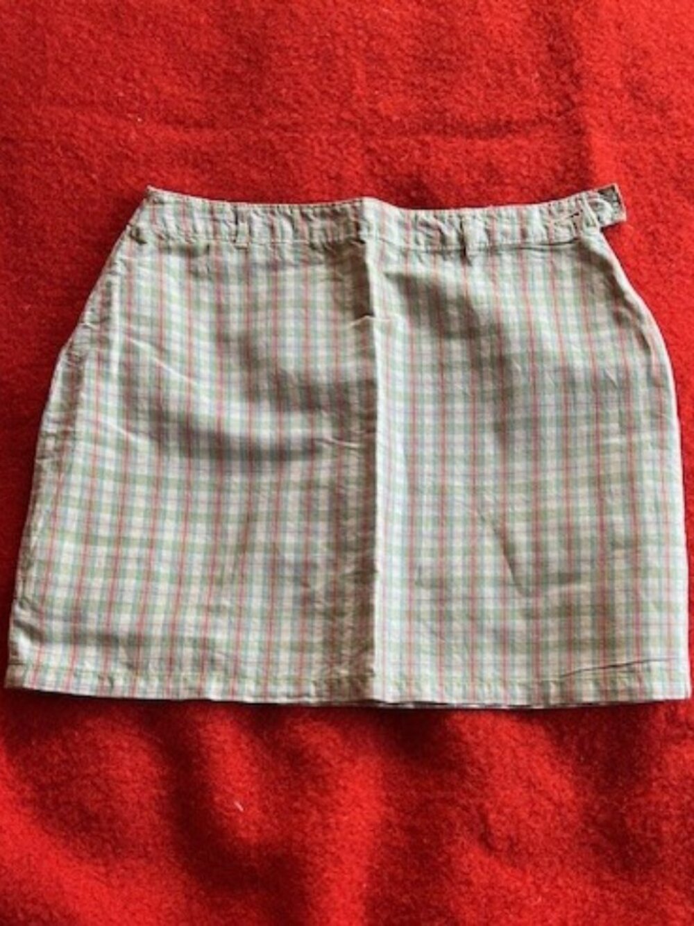 Vintage J. Crew Mini Skirt, Plaid, Size 8